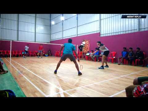 Kanyakumari District Tournament Semifinal 2022 | Anish Jebin & Shajan Akash | 2nd Set | Karungal SBA