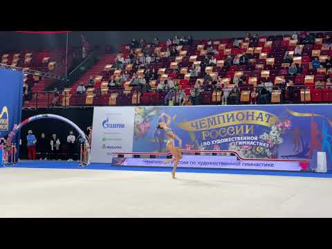 Maria Pobedushkina - Hoop Russian Championship 2021 TAA  26.20