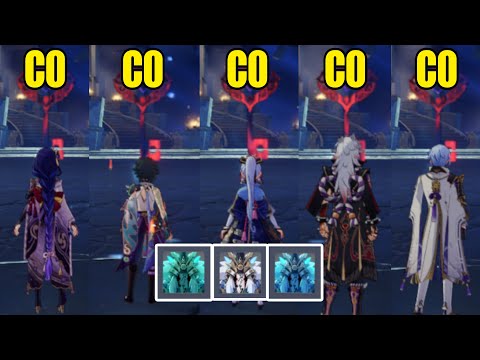 My Best AoE DPS VS Triple Maguu Kenki - 3.6 Spiral Abyss - [Genshin_Impact]