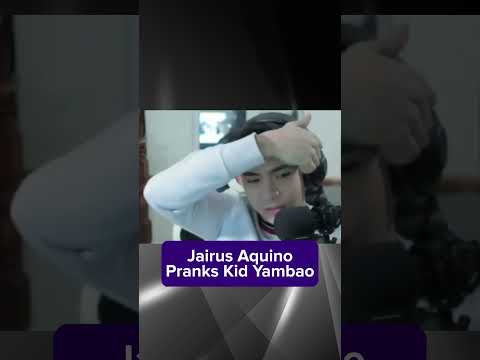 Jairus Aquino pranks Kid Yambao Shorts