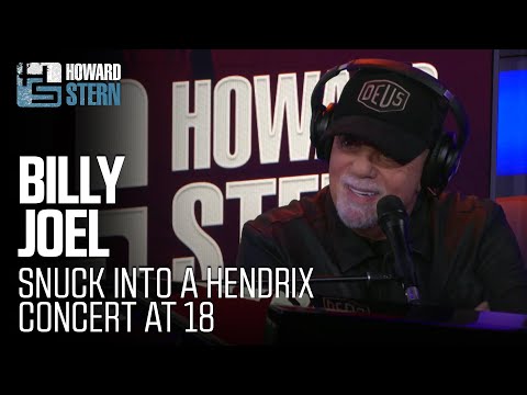 How Billy Joel Brilliantly Snuck Into a Jimi Hendrix Concert as a Teenager