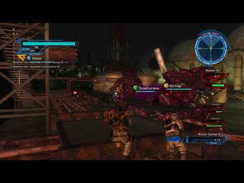 Earth Defense Force 5 Mission 20 Online, Hard Difficulty