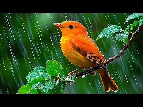 Healing Piano, Birdsong and Rainfall 🌧️🍃 Relieve Stress, Anxiety & Depression | Calm Mind & Body