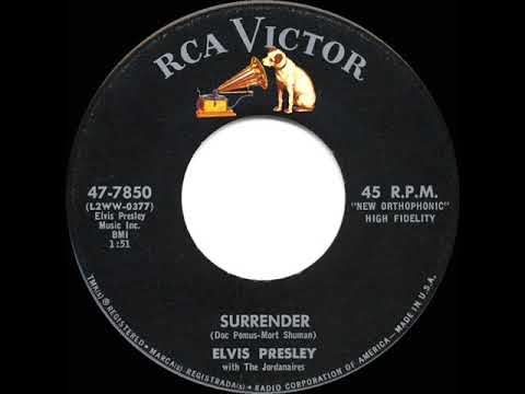 1961 HITS ARCHIVE: Surrender - Elvis Presley (a #1 record)