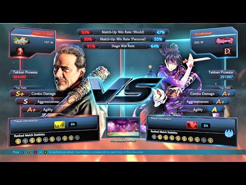 Kunimitsu VS Negan | Tekken 7 | Online Ranked Matches | Tekken 7 Gameplay 472
