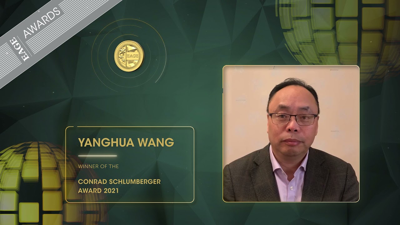 Conrad Schlumberger Award 2021 - Yanghua Wang