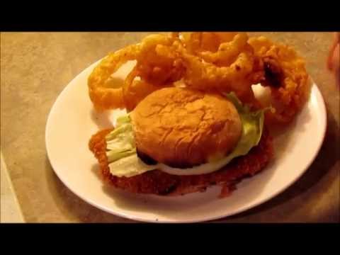 Breaded Pork Tenderloin Sandwich- Indiana Style!