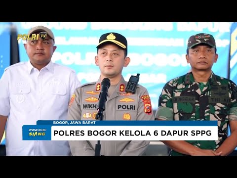 POLRES BOGOR BANGUN 6 DAPUR SPPG DUKUNG PROGRAM MAKAN BERGIZI GRATIS