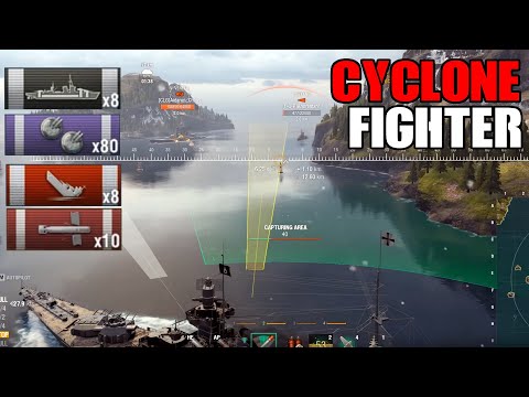 WOWS Hindenburg 8 SHIPS DESTROYED - 270k DMG