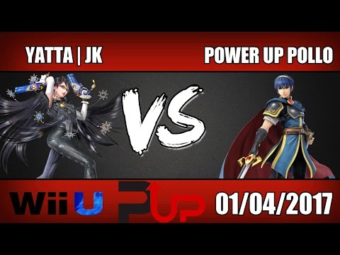 Yatta | JK (Bayonetta) vs. PowerUp | Pollo (Marth) - Wii U Losers Round 4 - SOS