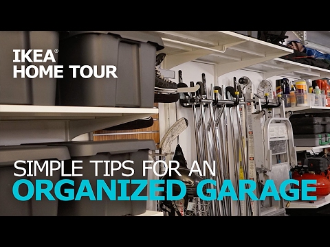 Garage Organization Tips – IKEA Home Tour