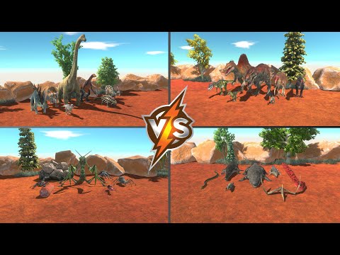 BATTLE ROYALE (Part 2) 5 Round - Animal Revolt Battle Simulator