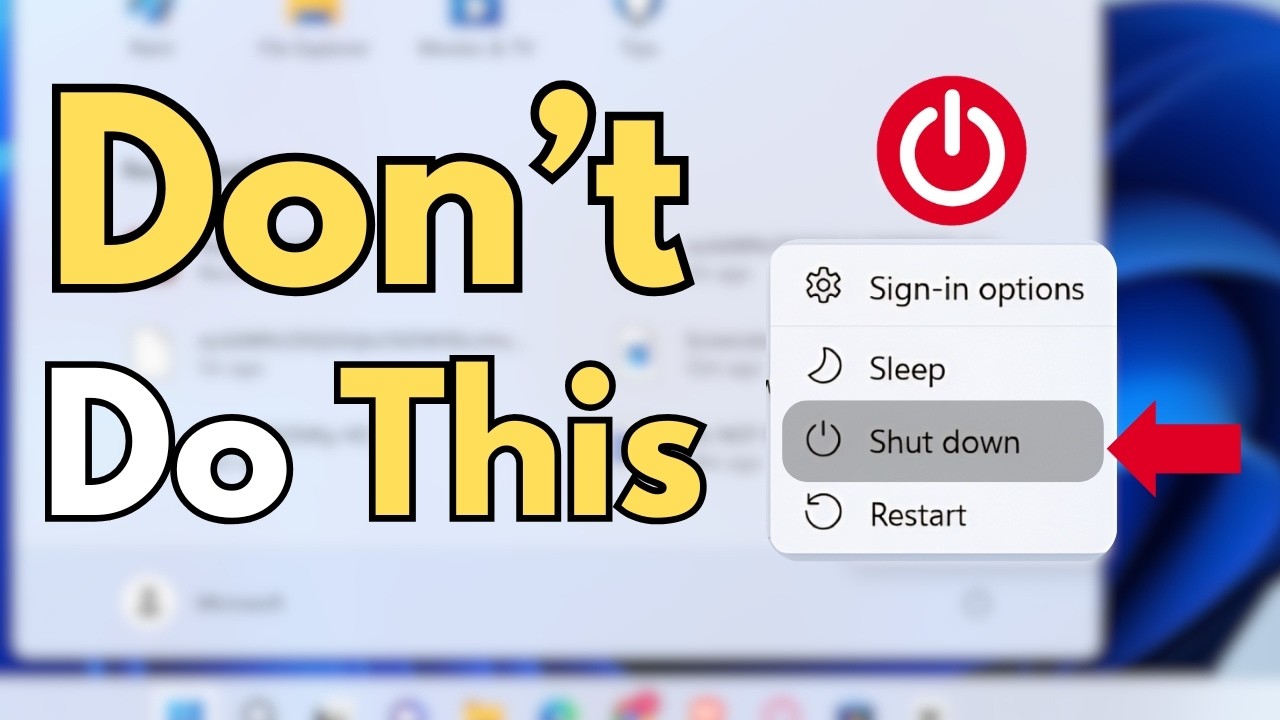 Do NOT Shut Down Your Computer  — Here's the Surprising Reason Why