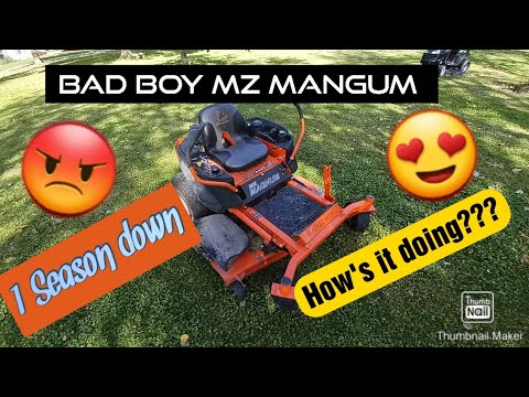 41 Hour Review: Bad Boy MZ Magnum 54" - The Ultimate Lawn Mower? #review #update #tested #new #2022