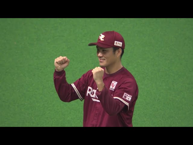 イーグルス・則本投手ヒーローインタビュー 8/21 F-E