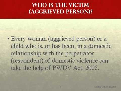 Domestic Violence Act 2005