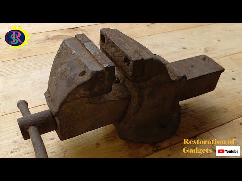 Restoration of the old vise. Perfect restoration of the vise   # Restoration of the gadgets