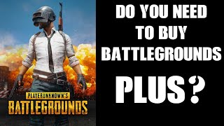 What Is Free-To-Play PUBG Battlegrounds Plus / Ranked Mode, Do You Need To Buy, Is It Worth It?