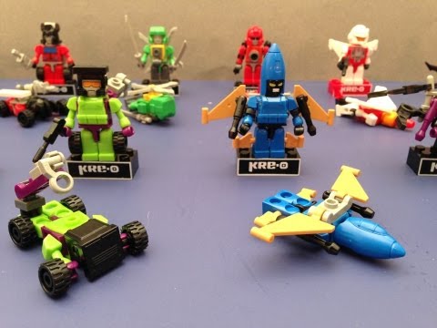 KRE-O MICROCHANGERS BLIND BAG FULL CASE TRANSFORMERS TOY REVIEW