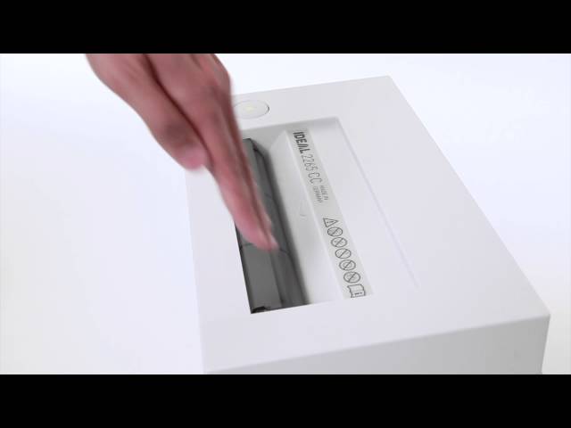 Video Teaser für IDEAL 2265 - Schreibtisch-Aktenvernichter