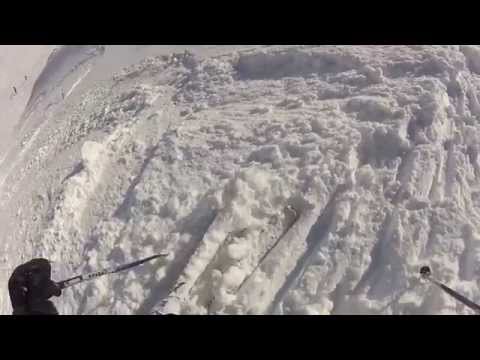 la plagne 2012 featuring brown trouser ridge