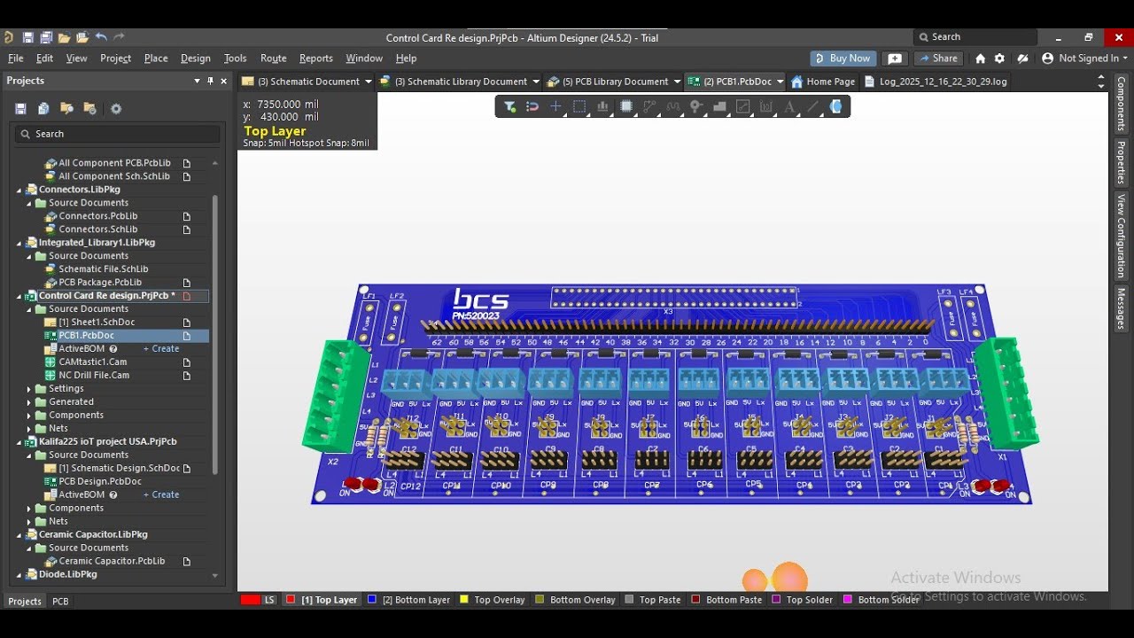 PCB Reverse Engineering Project in altium software