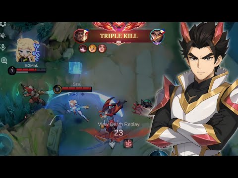 FINALLY FOUND A PRO LAPU LAPU EXP LANE! | YU ZHONG GAMEPLAY