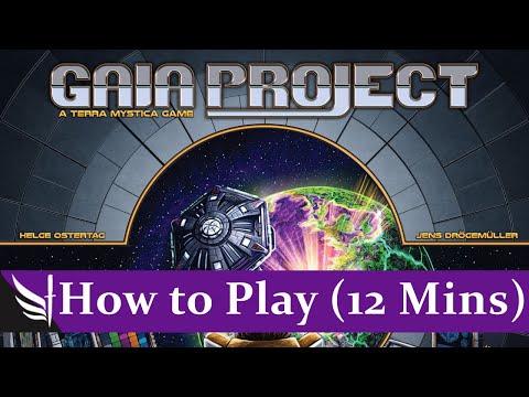 How to Play Gaia Project Board Game (FULL Rules, Quick & Concise) - YouTube