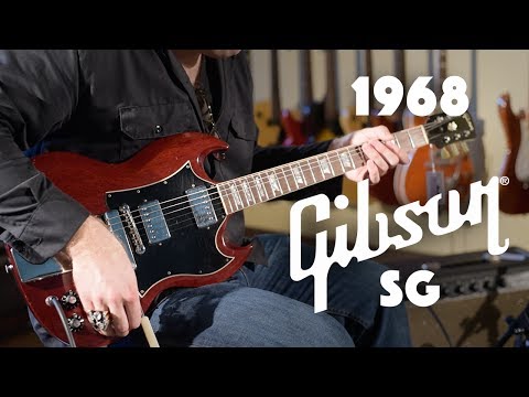 Gibson SG Standard "Large Guard" with Maestro Vibrola 1966 - 1971 - Cherry image 12