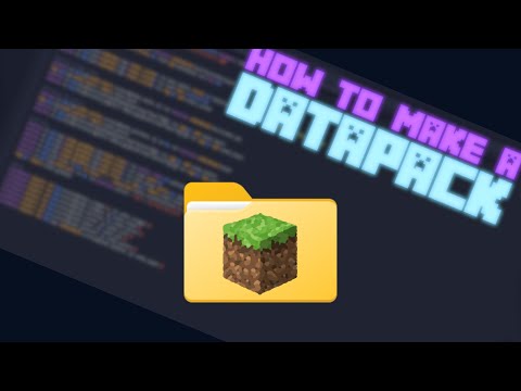 How to MAKE A DATAPACK in 3 Minutes!