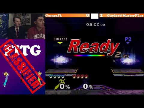 Falco in the Ground 2 - GomezFL (Blue Marth) VS Gaylord MasterFlex (Red Marth) - Melee Singles