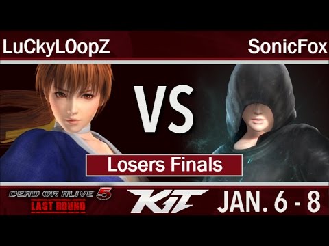 KIT17  - F3 | LuCkyL0opZ (Kasumi) vs Echo Fox | SonicFox (Phase 4) Losers Finals - DOA 5
