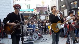 180928 - The rose Busking in Hongdae - Insomnia