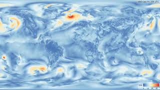 Wind speed at 50 meters, 2000-2009, hourly (60 h/s)