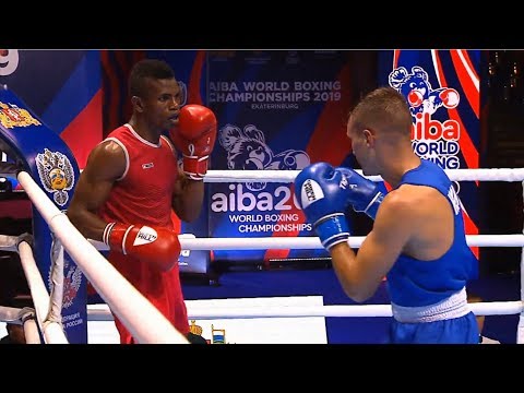 Round of 32 (63kg) VIAFARA FORI JOSE MANUEL (COL) vs FODOR Milan (HUN) /AIBA World 2019