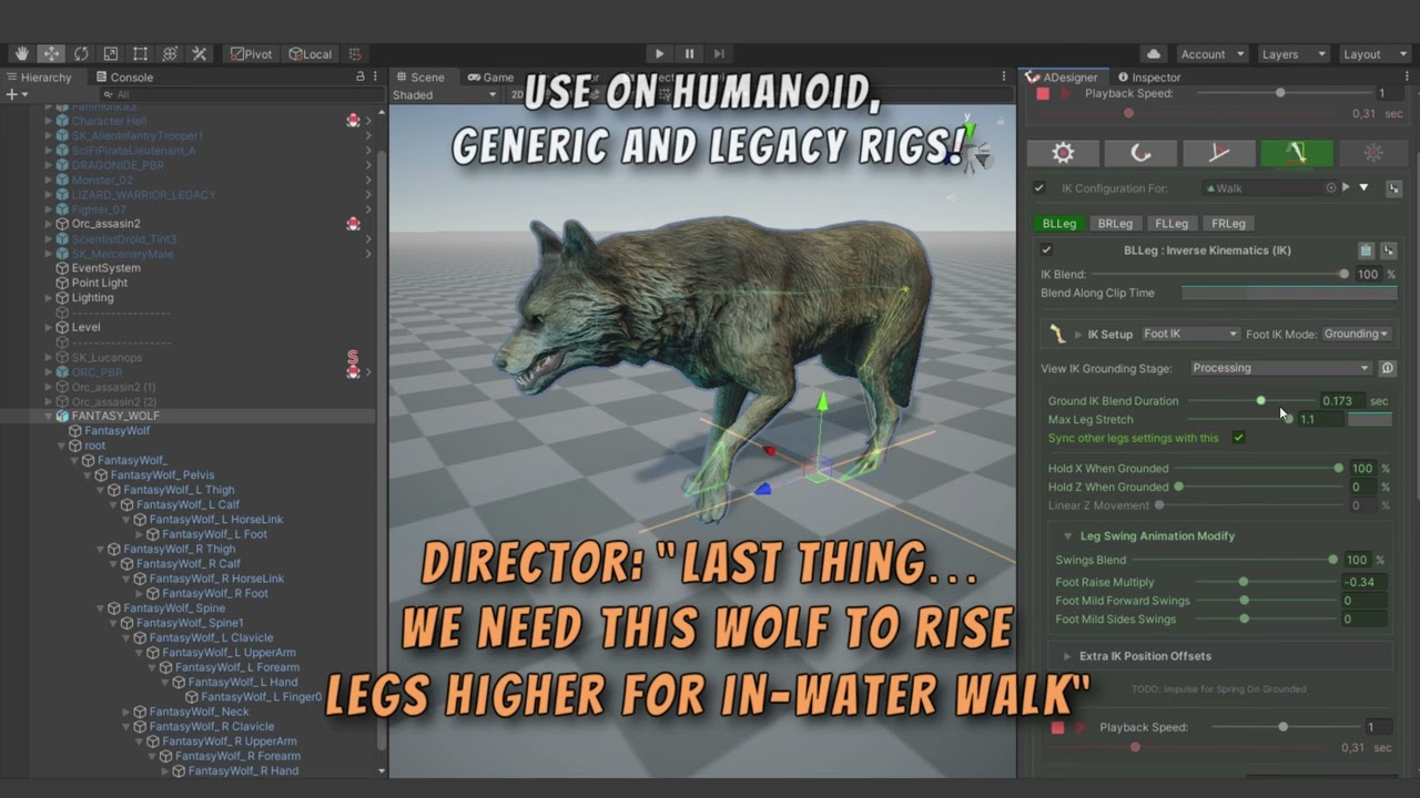 Unity Asset Store Pack - Animation Designer