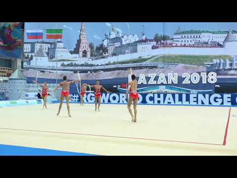 Team Azerbaijan - 5 hoops 18.700 WCC Kazan 2018 AA