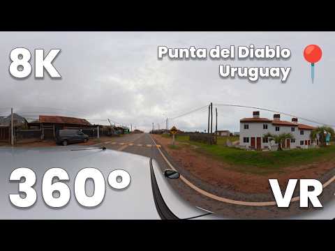 Punta del Diablo 8K - VR 360º Drive