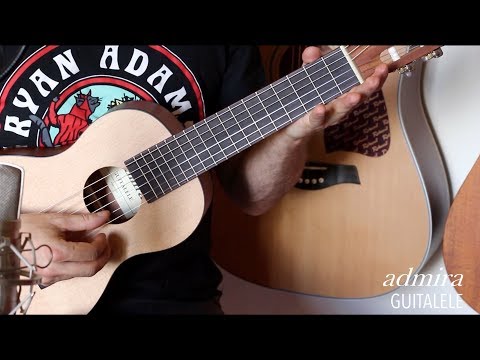 Admira Guitars Guitarlele Natural Mini guitar + NEW incl. Bag image 4