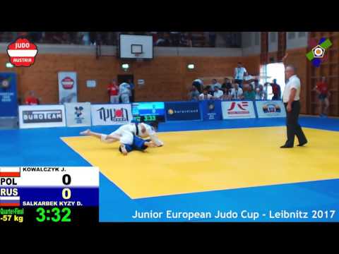 KOWALCZYK, Julia (POL) vs.  SALKARBEK KYZY, Dilbara (RUS) - QUARTER Final -57kg