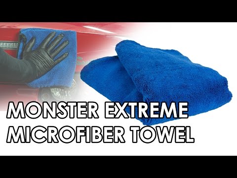 Monster Extreme Thickness Microfiber Towel - Chemical Guys Car Care