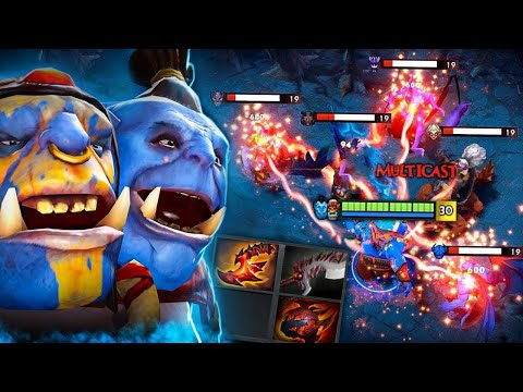 Insane Hard Carry New Meta Ogre Magi 🔥1000GPM 32 Kills Raid Boss Dota 2