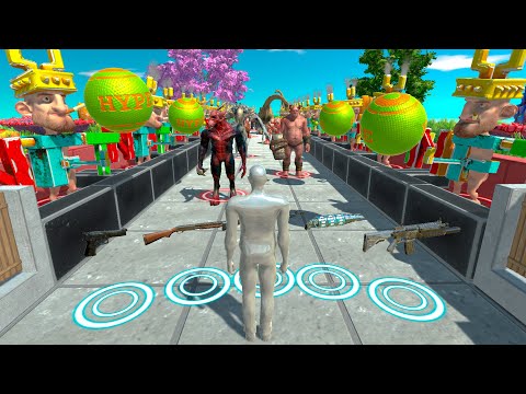 🔥FPS AVATAR EXTREME DEATH RUN IN THE CRYPTO BRO TUNNEL - Animal Revolt Battle Simulator