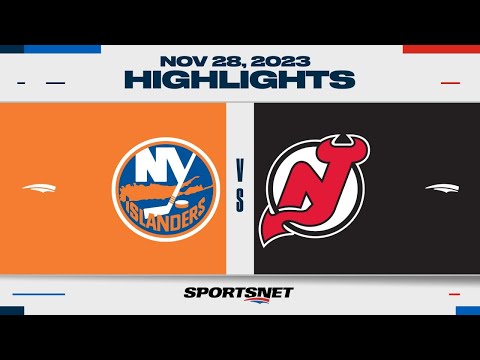 NHL Highlights | Islanders vs. Devils - November 28, 2023