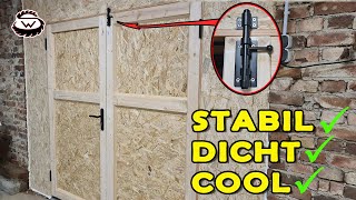 HOLZTÜR für die SCHEUNE selber bauen | WoodSpezi