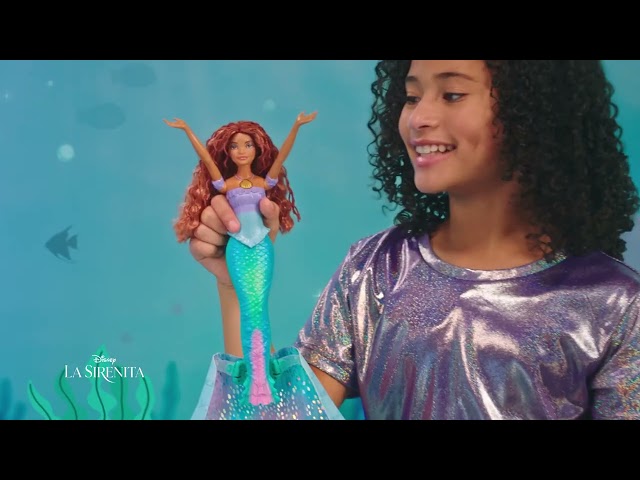 Vídeo relacionado con Mattel Disney Princess Minis Ariel y sus hermanas Pack 7 muñecas sirenas pequeñas, juguete +3 años (HLW96)