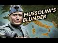 Mussolini's Blunder: Greece and North Africa 1940 (WW2 Documentary) DEFAULT Thumbnail
