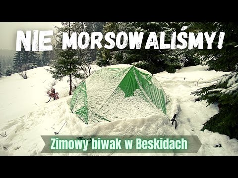 Nasz pierwszy zimowy biwak | Beskid Żywiecki