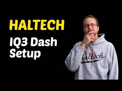 Haltech DIY: IQ3 Dash Setup