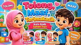 Download lagu Tolong, Maaf, Terima Kasih | Lagu Anak Edukasi | Belajar Sopan Santun Bersama Yayura | yayura kids mp3